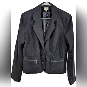 Womens Worthington Black Blazer Size L